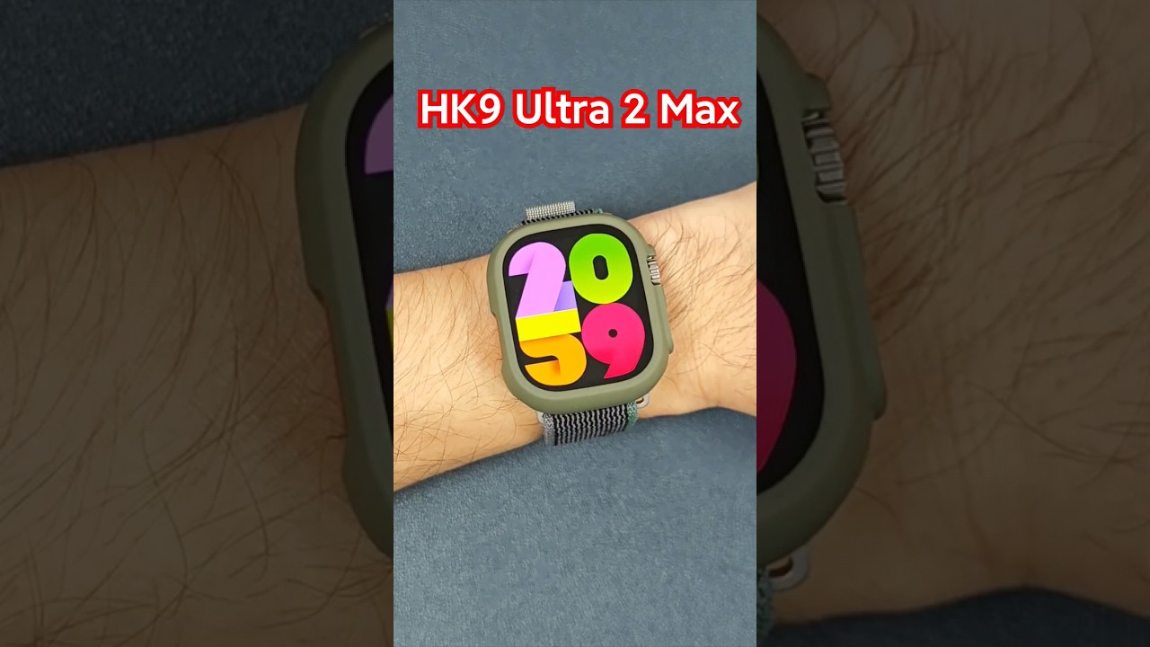 HK9 Ultra 2 Max Smartwatch with case#shorts #short#shortvideo #shortsvideo#shortsfeed #shortsyoutube