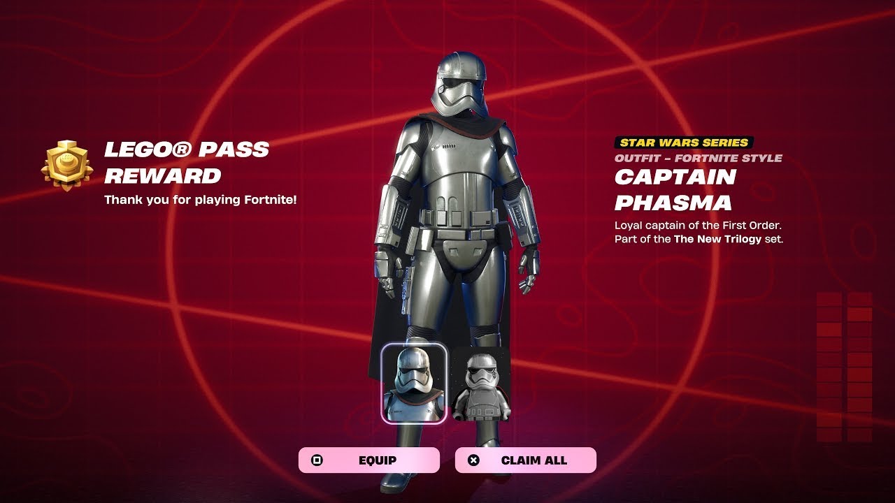 The Captain Phasma Skin | Fortnite