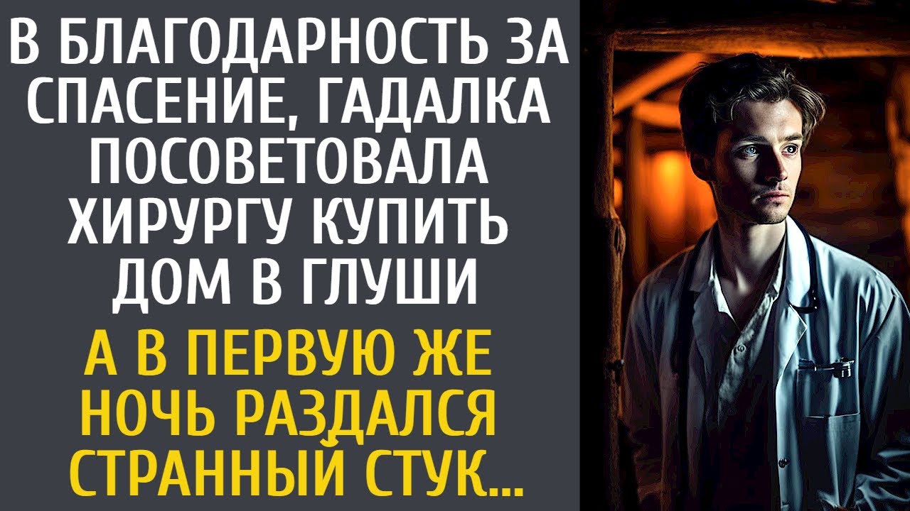 Благодаря за спасение, гадалка сказала врачу купить дом в глуши… А в первую же ночь услышал странный