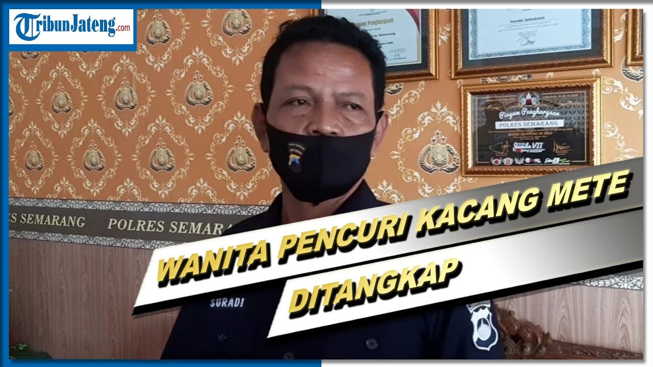 Polisi Tangkap Pencuri Kacang Mete di Pasar Bandarjo Ungaran