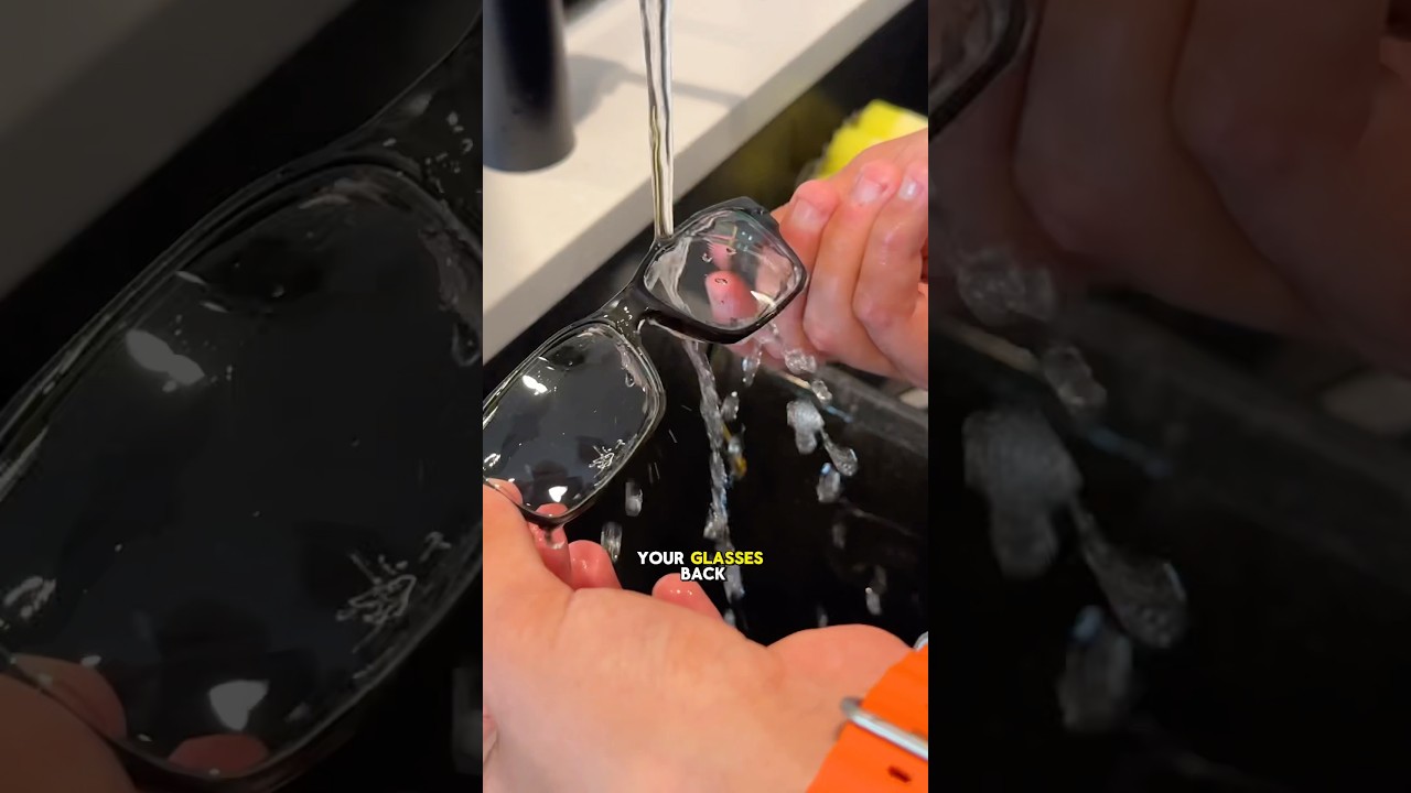 Do You Clean Your Glasses Everyday? #cleaning #cleaningtips #howto