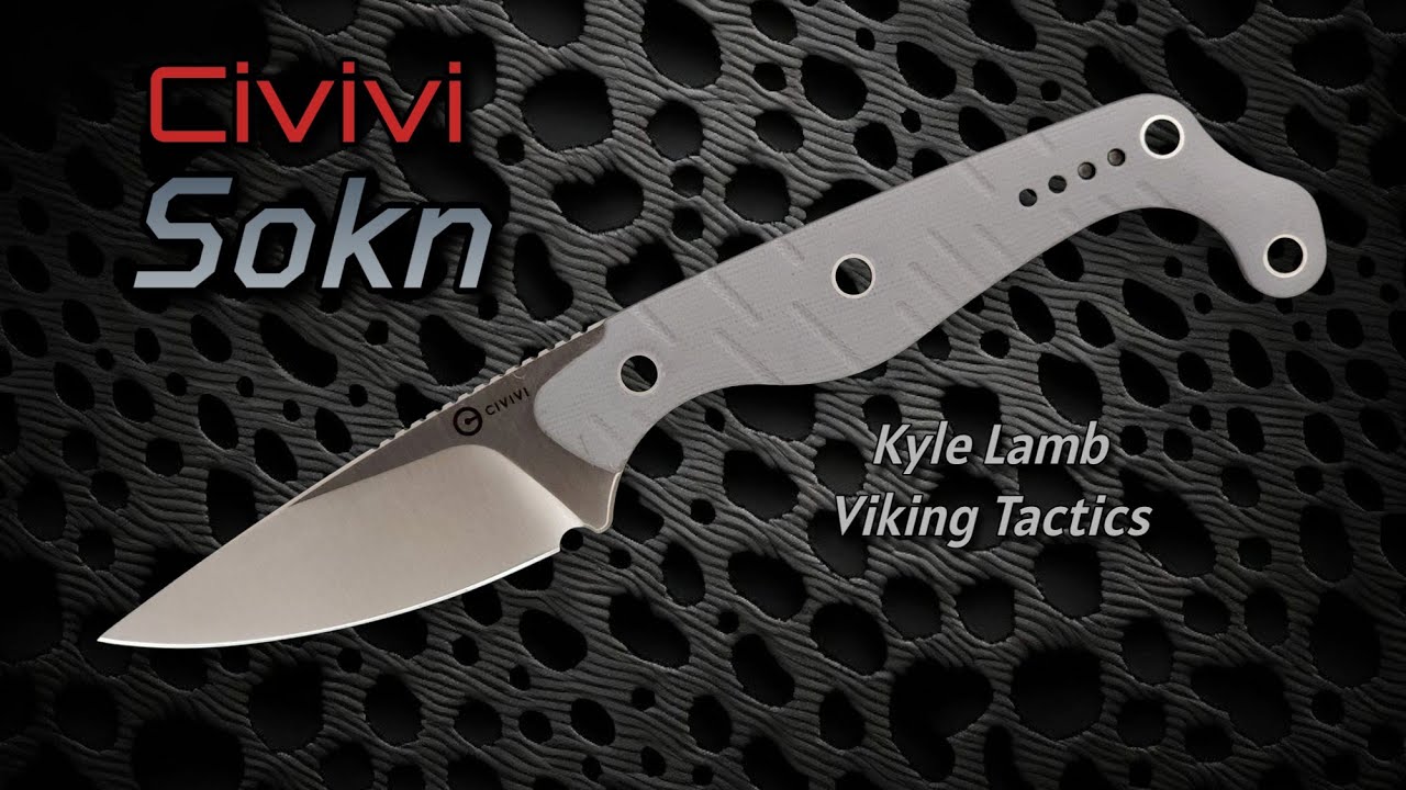 New Pocket Fixed Blade!  Civivi Sokn - EDC Tactical Design by VTAC!