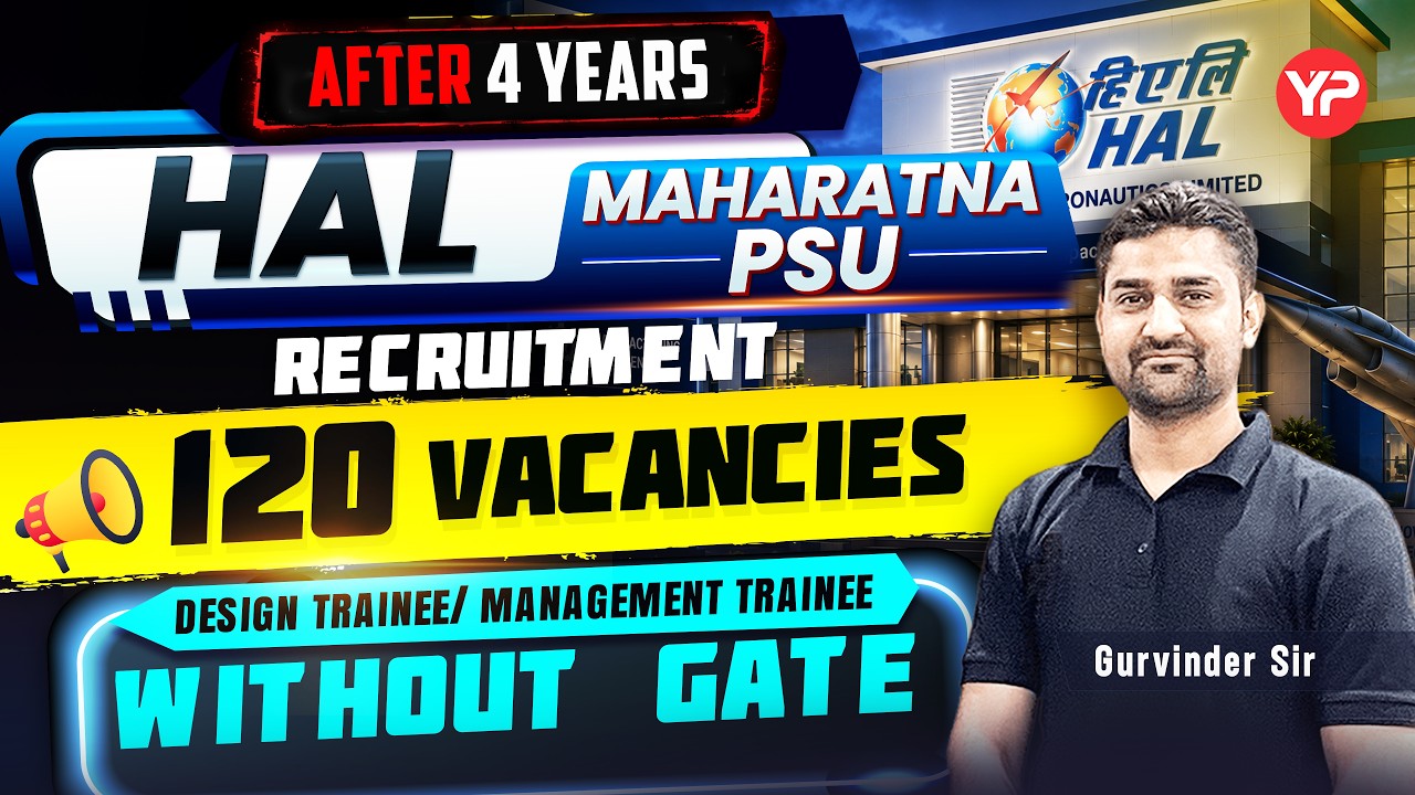 Mahartana PSU HAL, 120 Vacancies Recruitment notification 2026 without GATE out