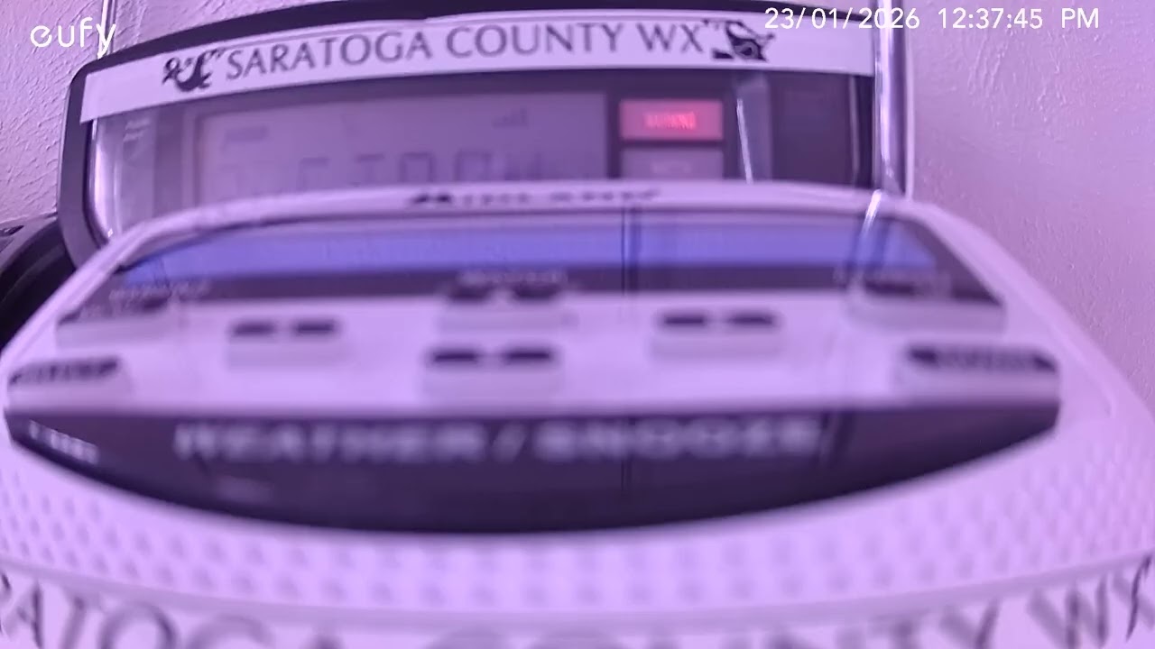Winter storm warning on WXL34 1/23/26