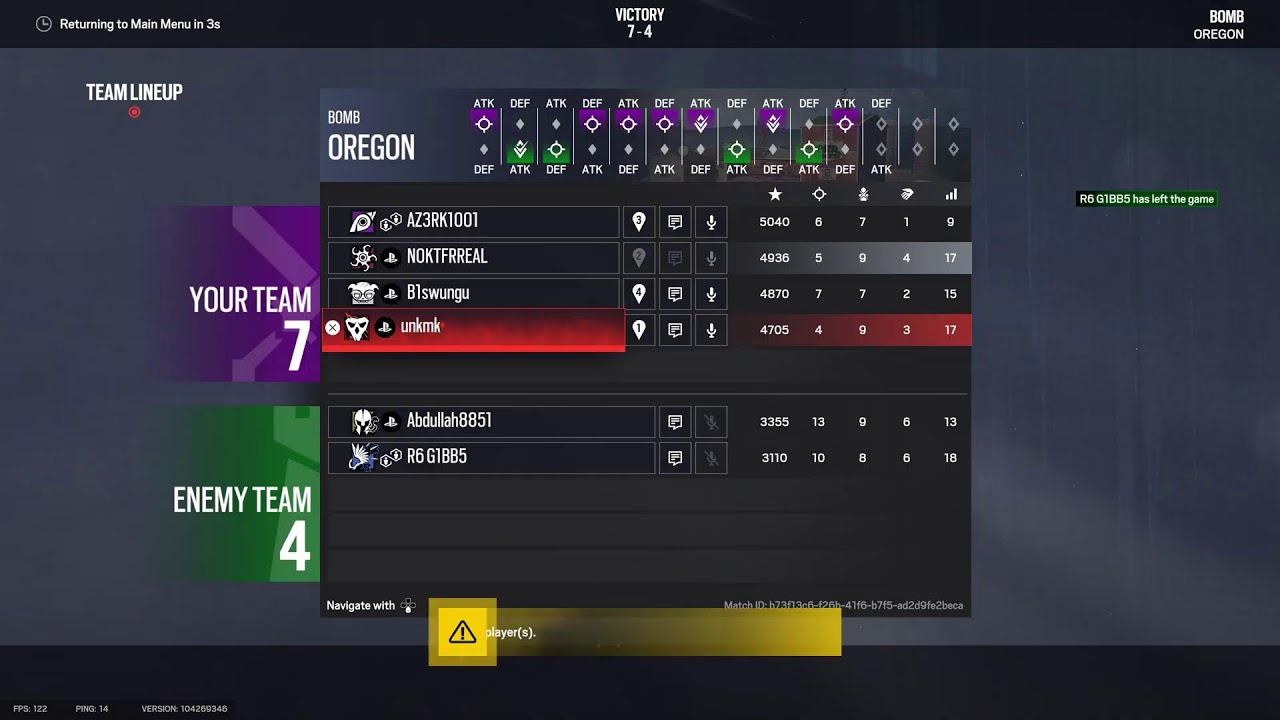 R6 RANKED I1v1I SOLO Q