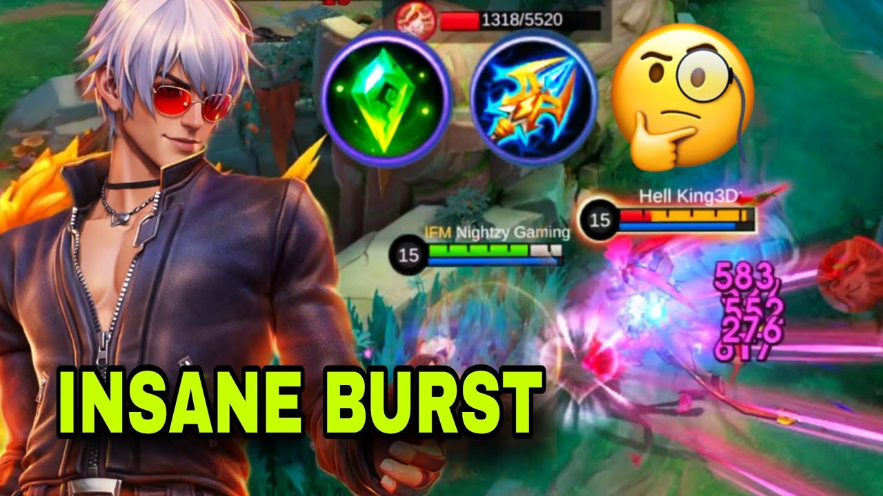 GUSION INSANE BURST DAMAGE BUILD 2026 | ONE-SHOT COMBO GAMEPLAY | MLBB 🔥