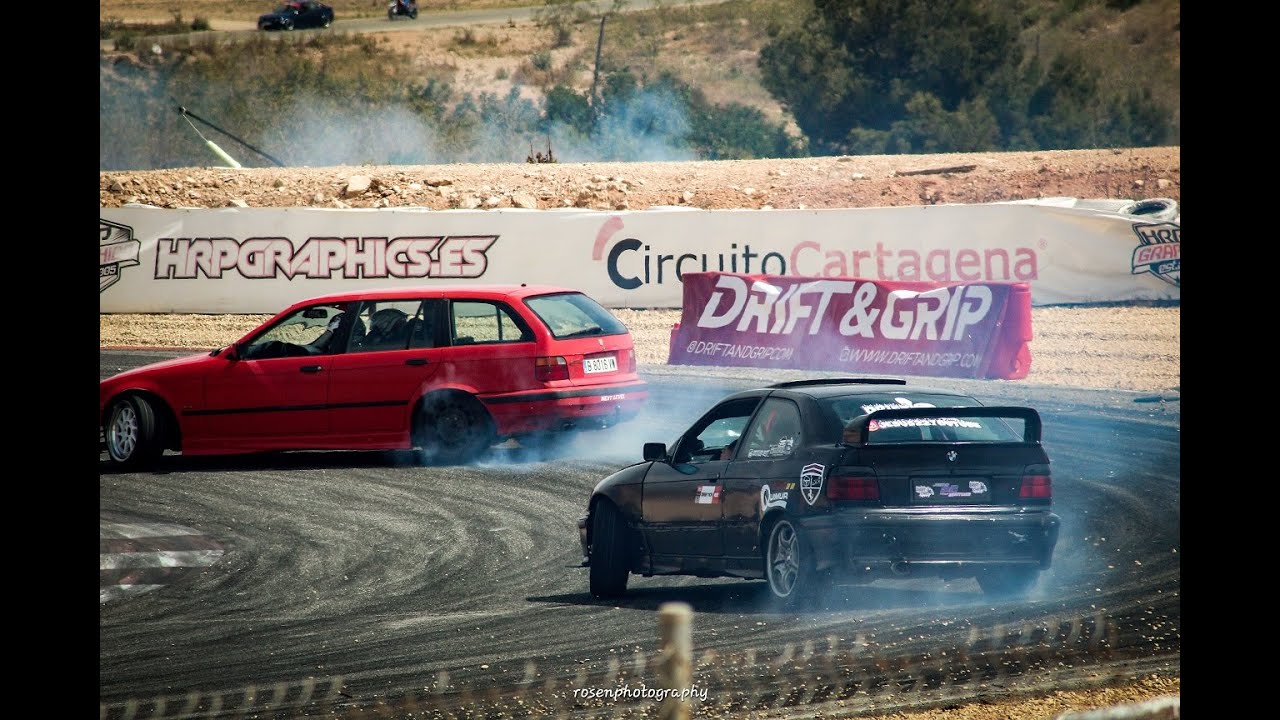 drift paradise mi 1 evento con el BMW circuito de cartagena