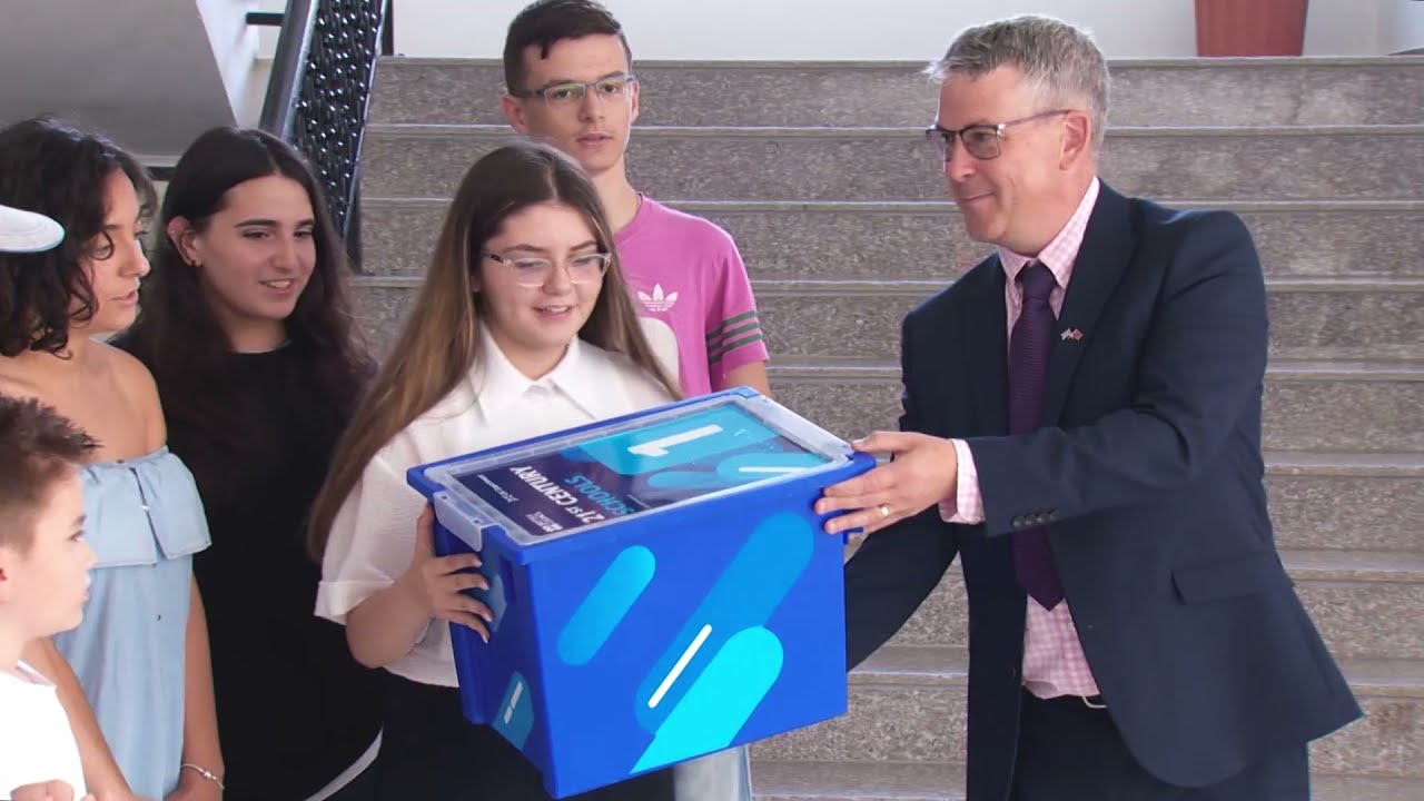 Projekti fitues me mikro:bit në Sfidën e Katërt të Kodimit nga shkolla ''Marie Kaçulini'' Durrës