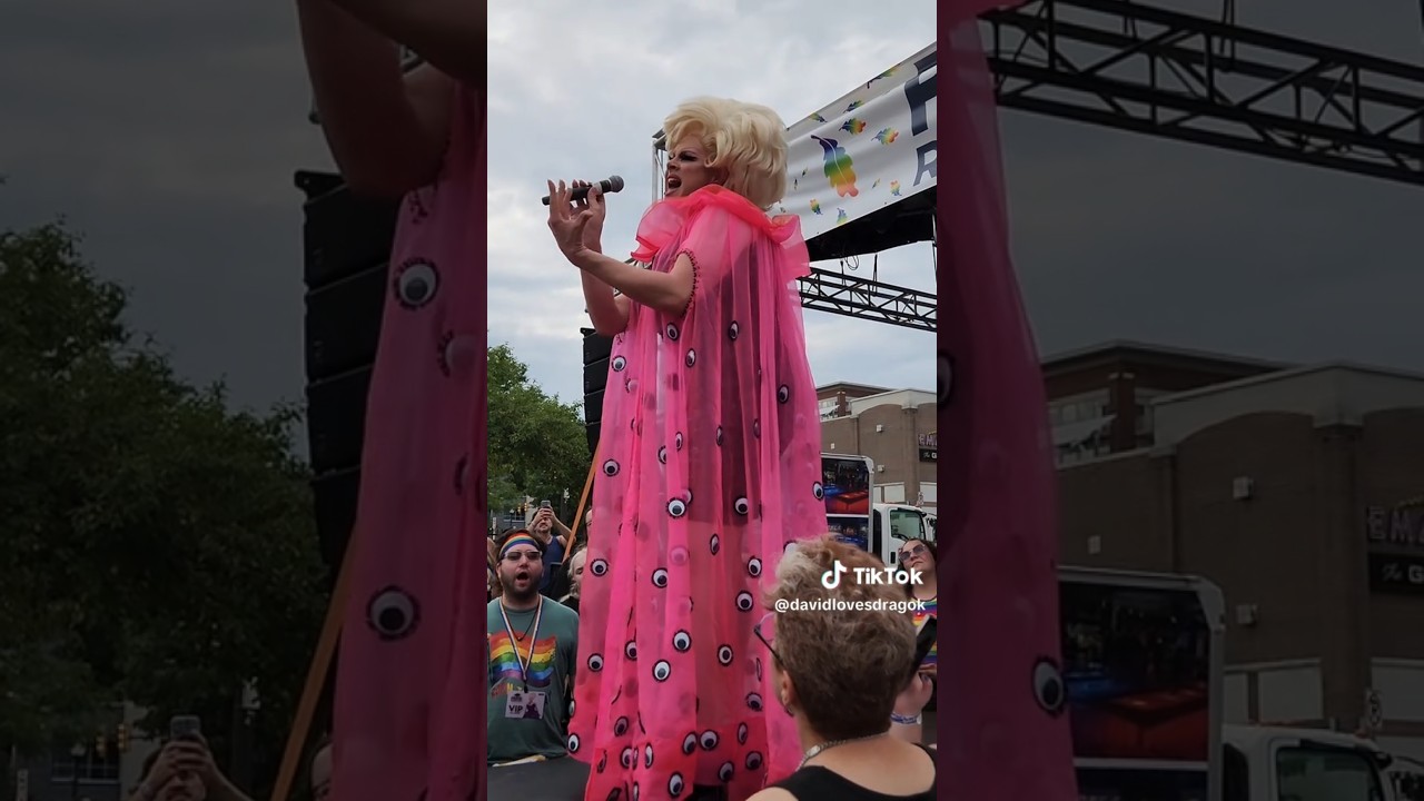 Nina West performs live at Pride Royal Oak 2025 in Royal Oak, MI on Saturday, July 26th, 2025