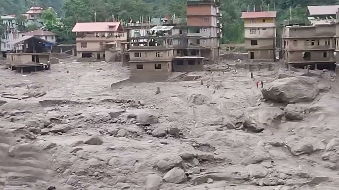 Chungthang after Flashflood | Aftermath of Sikkim Cloud Burst 2023 | Devastating North Sikkim
