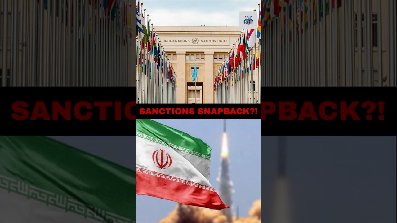 Snapback Sanctions May Spiral Iran Nuclear Crisis | What's Next?