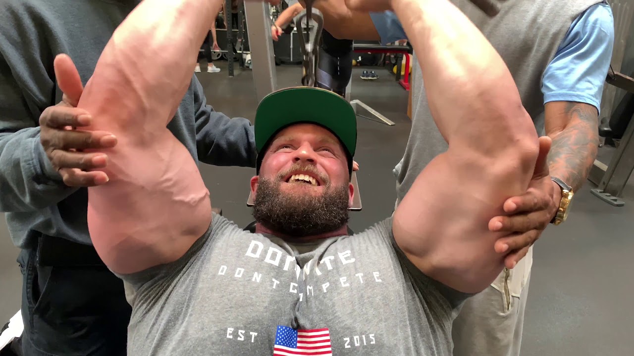 Prépa Mr Olympia 2019, week 2: Entraînement de BRAS avec SHAWN RHODEN et Charles GLASS