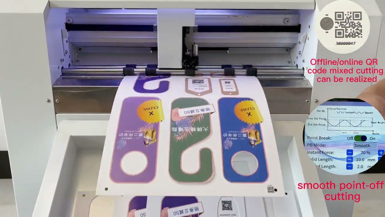 Saga New Arrival !!!Adsorbed digital sheet cutter for stickers and cardstocks!