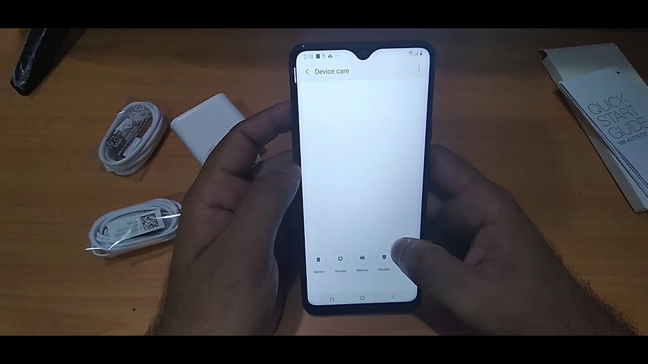 Samsung Galaxy A20s Unboxing