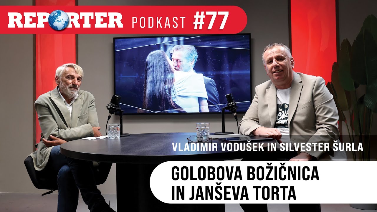Reporter podkast #77: Golobova božičnica in Janševa torta