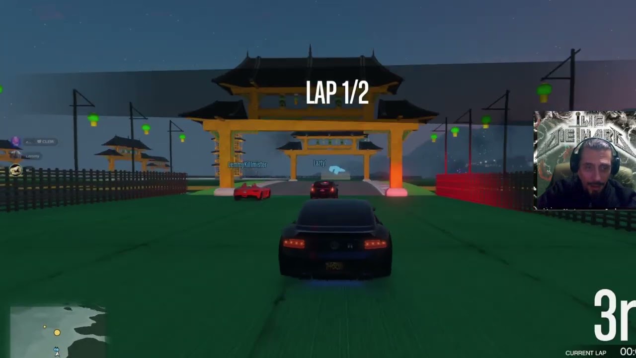 Gta 5 online Extra: Brand NEW Lunar New Year Race - Lap of honor / Lets see it / with Lemmy