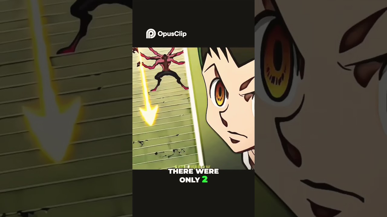 Gon Shows No Fear | Netero's Dragon Dive Hunter X Hunter @anime @BESTACTIONMOVIES-ya