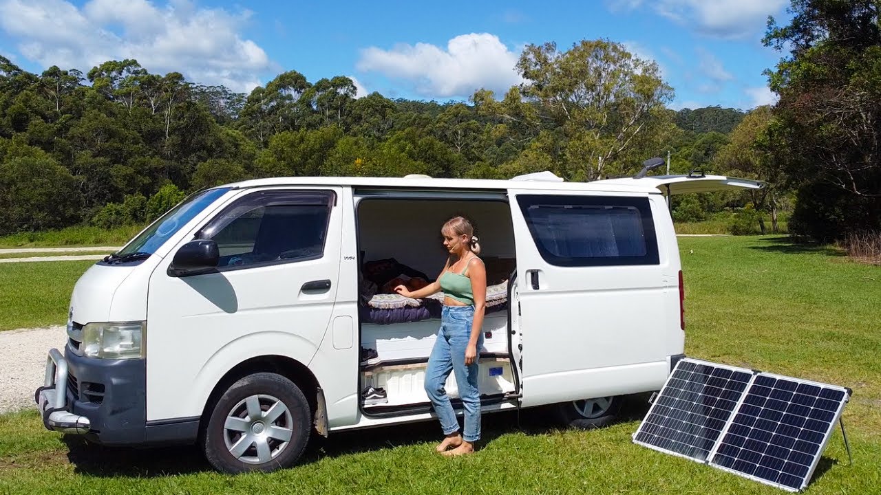 Toyota Hiace van tour after living in it for 2.5 years