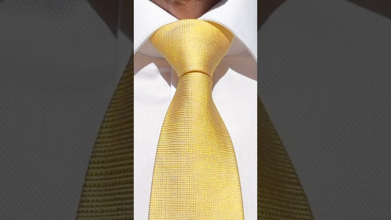 How to Tie a Tie | Easy Windsor Knot