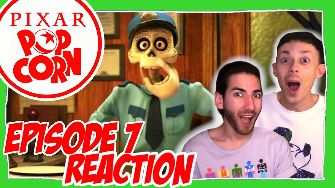 РЕАКЦИЯ НА ПОПКОРН PIXAR | День из жизни мёртвой Коко (серия 7) — Реакции Disney Plus