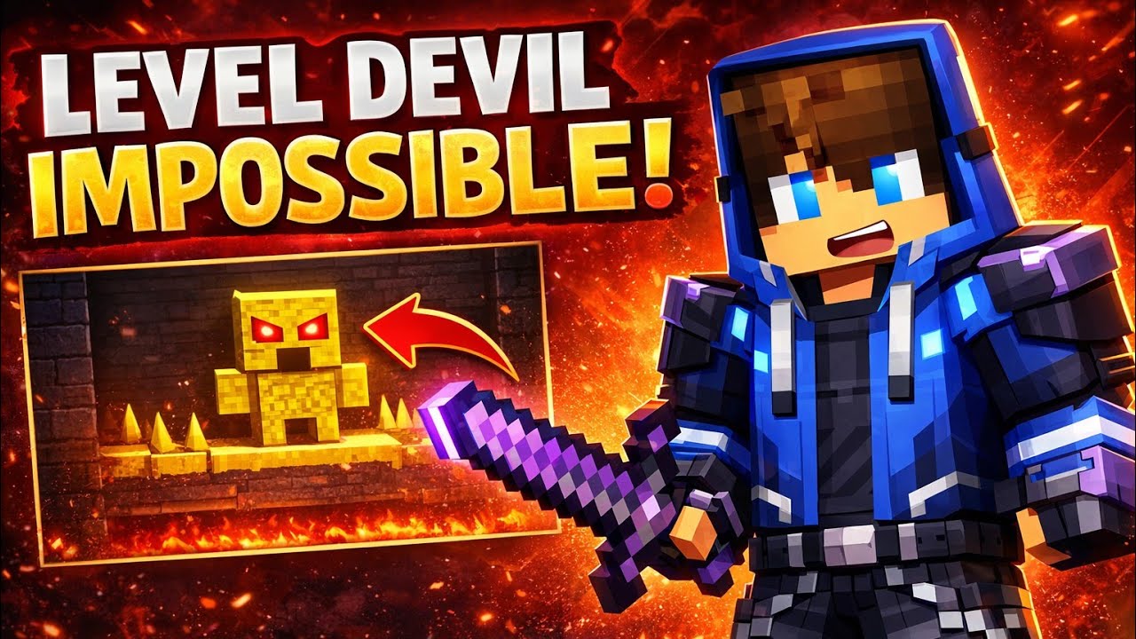 I am  playing Minecraft and level devils