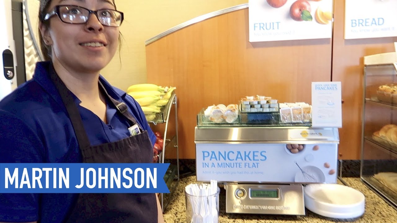 Breakfast at the Holiday Inn Express | American Road Trip