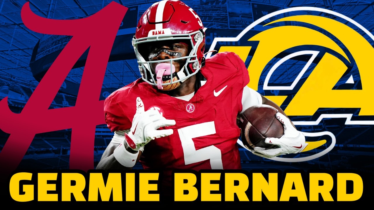Czy skrzydłowy Alabamy Germie Bernard pasuje do Rams w drafcie NFL w 2026 roku?