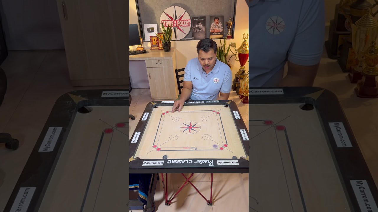 Learn 2 Angle Carrom Shot in 30 Seconds
