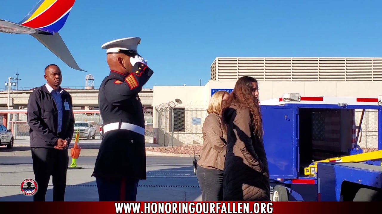 Lcpl Christian Bautista- Angel Flight A Fallen Heroes Final  Journey Home