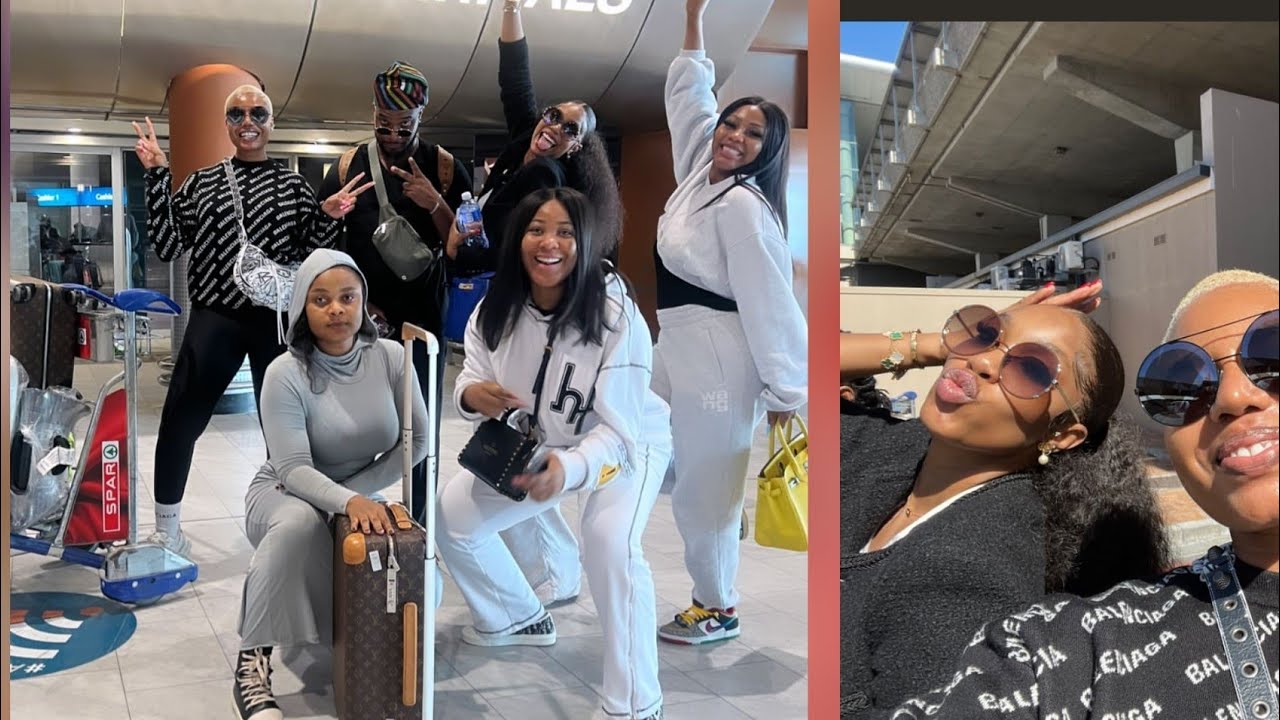Nancy Isime,Kunle Remi ,Bimbo Ademoye ,Mercy Eke and Sharon Ooja arrived Nigeria from Kenya.