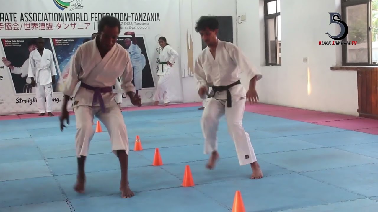 KARATE TRAINING WITH SEMPAI ROBERT
