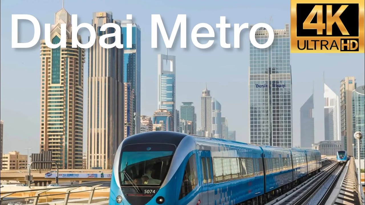 Dubai Metro Gold Cabins 4K Ride 2025: A Journey Through Modern Architecture Marvel