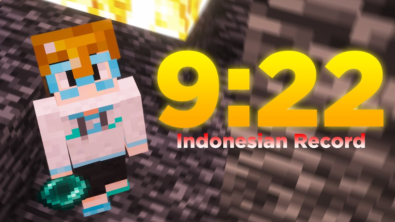 Beating Minecraft in 9:22 (INDONESIAN RECORD)