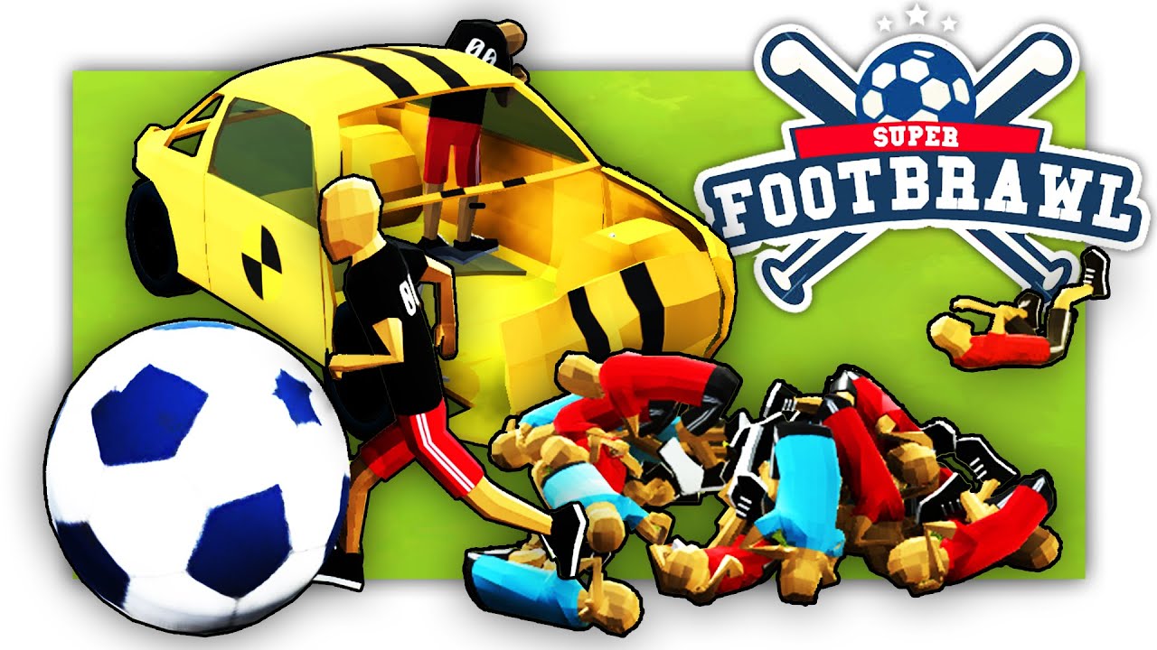 EPICA FUSIONE FRA GTA E FIFA! - Super Footbrawl ITA [SpGioca]