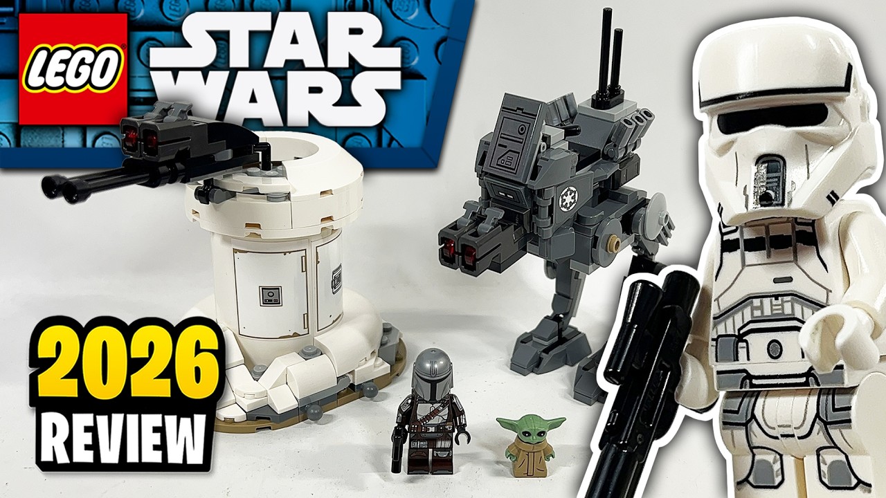 Обзор набора LEGO Star Wars AT-RT Attack (75444) &mdash; 2026 год.
