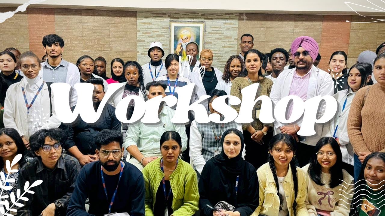 Workshop Day Vlog 🫶✨