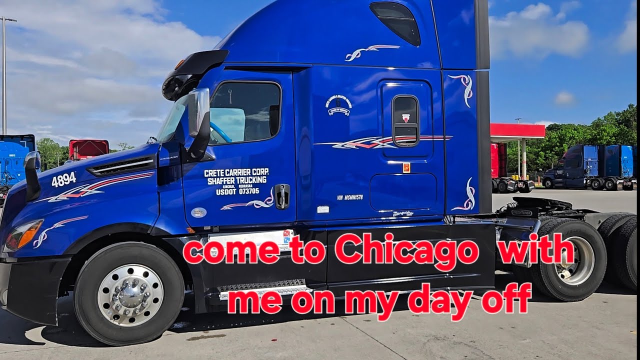Let's go trucking to the windy city of Chicago #truckinglife #truckdriving #adventures