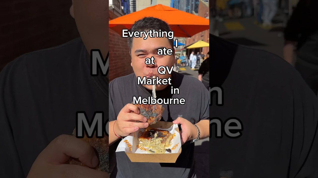 Everything I Ate at #QVMarket #QueenVictoriaMarket #streetfood #melbourne #melbournefood #foodie