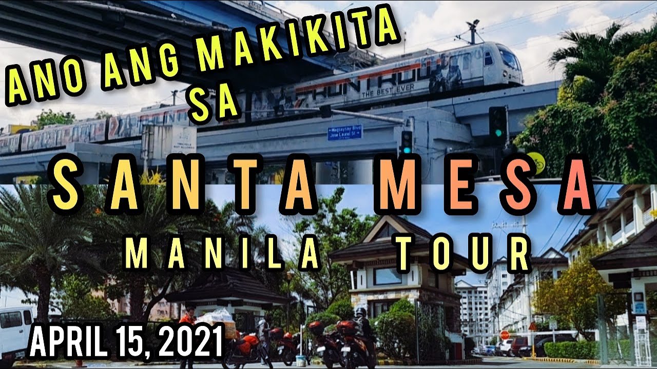 SANTA MESA, MISS NYO NA BA? TARA! PASADAHAN NATIN AND SHARE YOUR MEMORIES!🥂💖👍😉 APRIL 15, 2021.