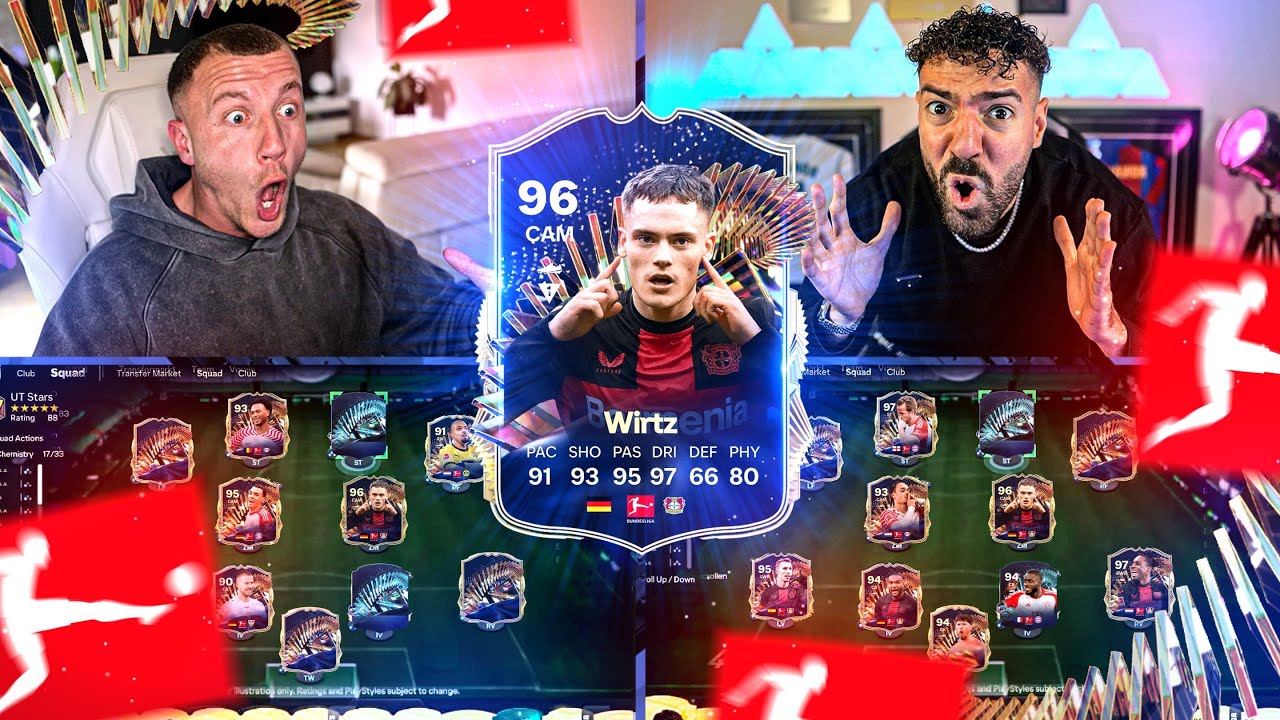 AUTSCH 💀💀 WIRTZ TOTS Squad Builder Battle vs Wakez