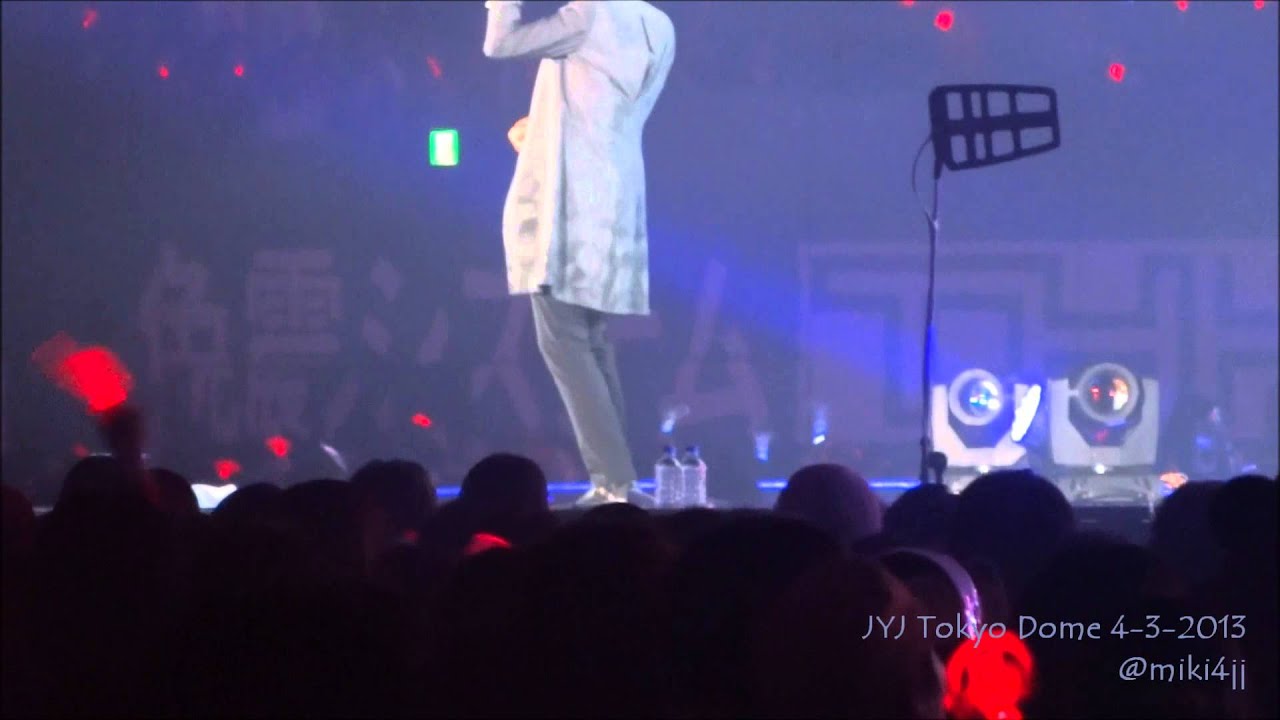 [FANCAM] 130403 JYJ in Tokyo Dome - Yoochun's New Song (Walking with her in Springtime)