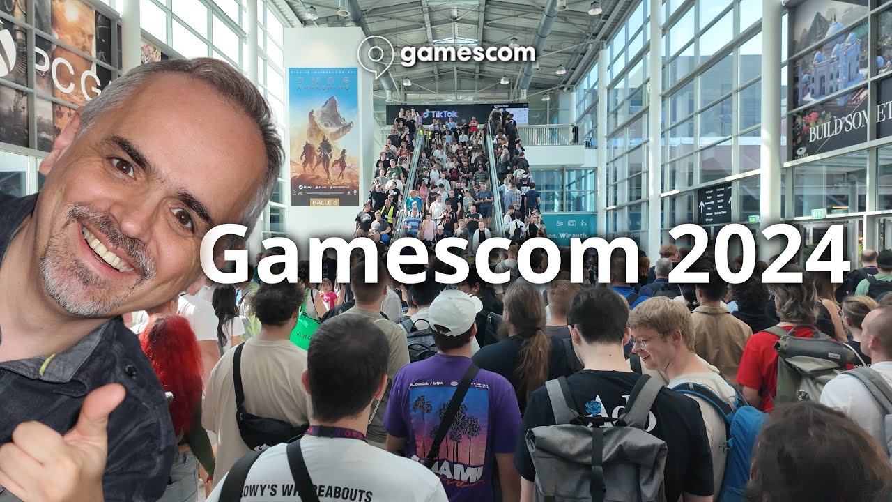 Die Gamescom 2024 - Rundgang über die Messe - VLog
