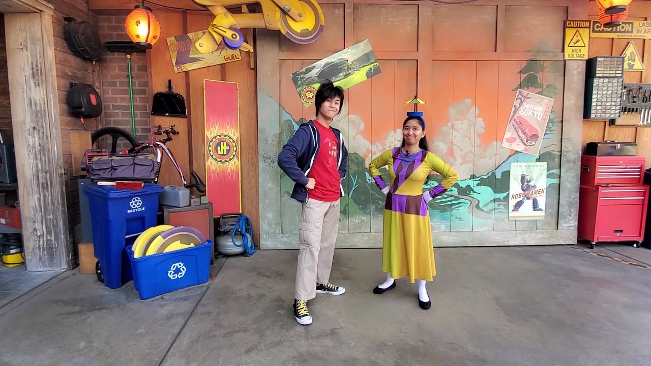 I as Princess Commandress meets Hiro Hamada from Big Hero 6 in DCA 2025