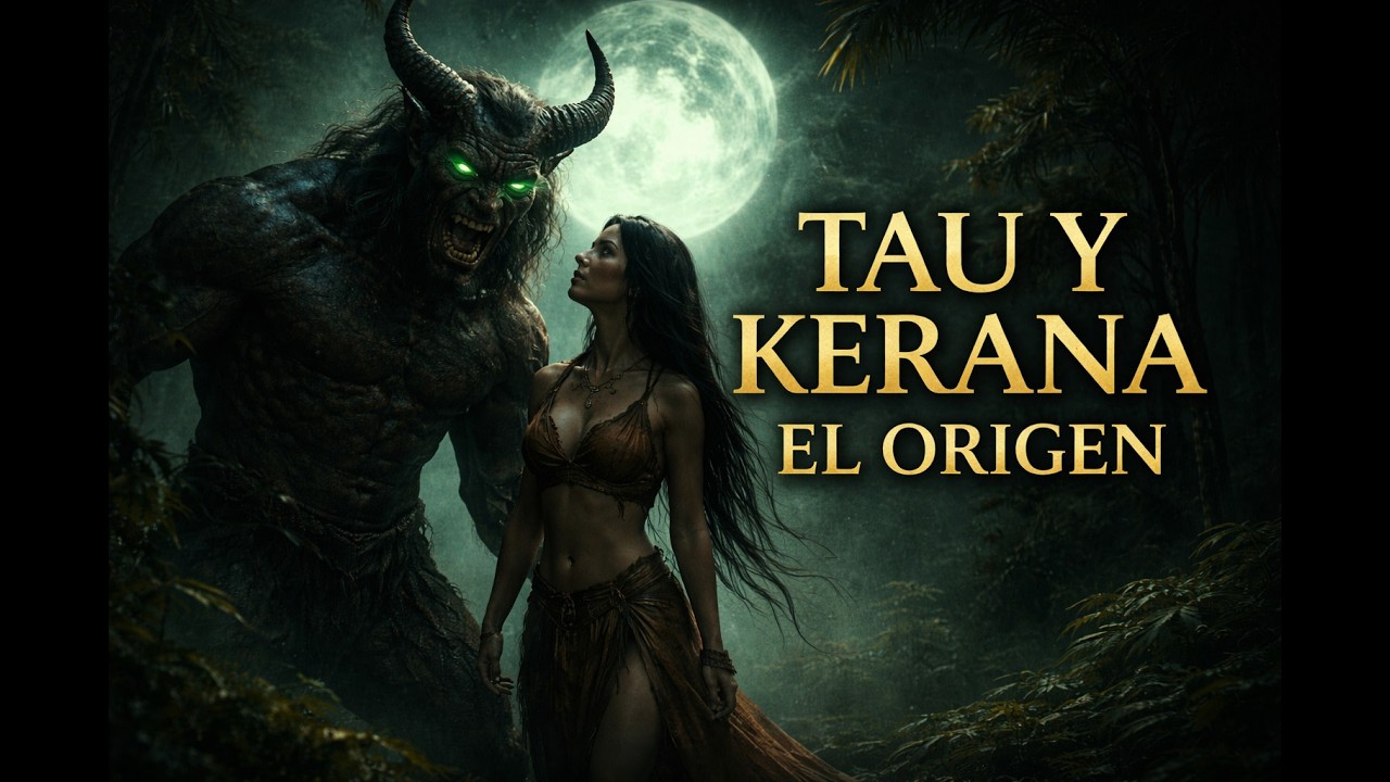 TAU Y KERANA. El origen de los siete monstruos de la mitología guaraní.