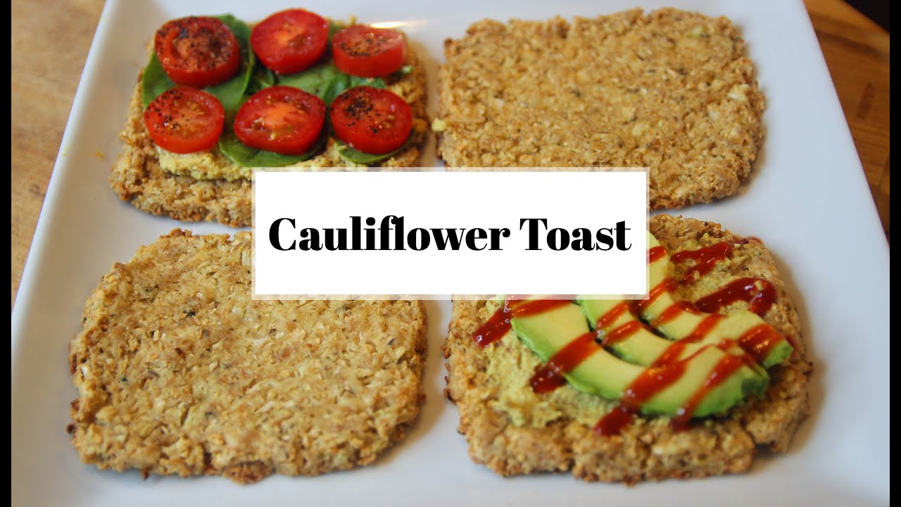 VEGAN, KETO | Cauliflower Bread | Gluten Free, Easy