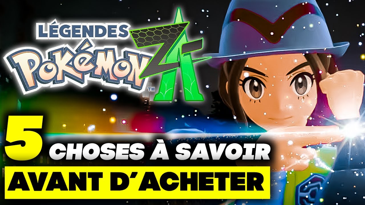 Pok&eacute;mon Legends ZA : 5 choses &agrave; SAVOIR avant d'ACHETER le JEU ! ⚠️