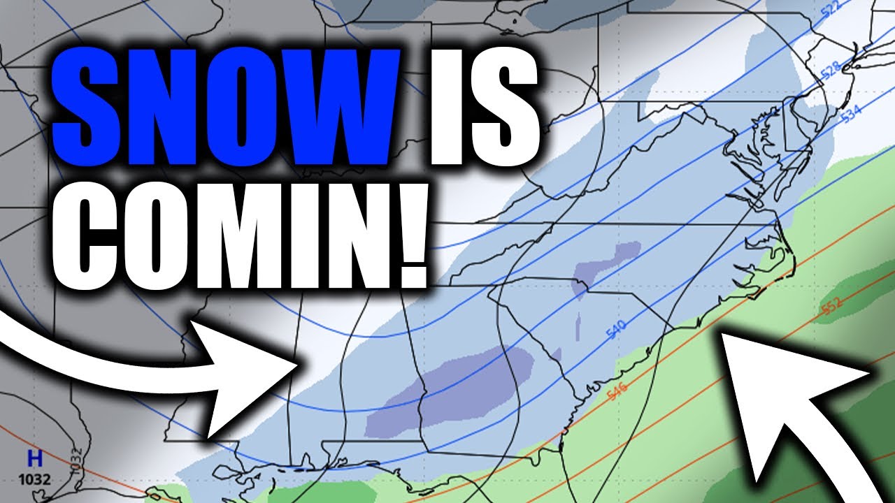 A SOUTHEAST SNOWSTORM Is Now Likely This Weekend.. 