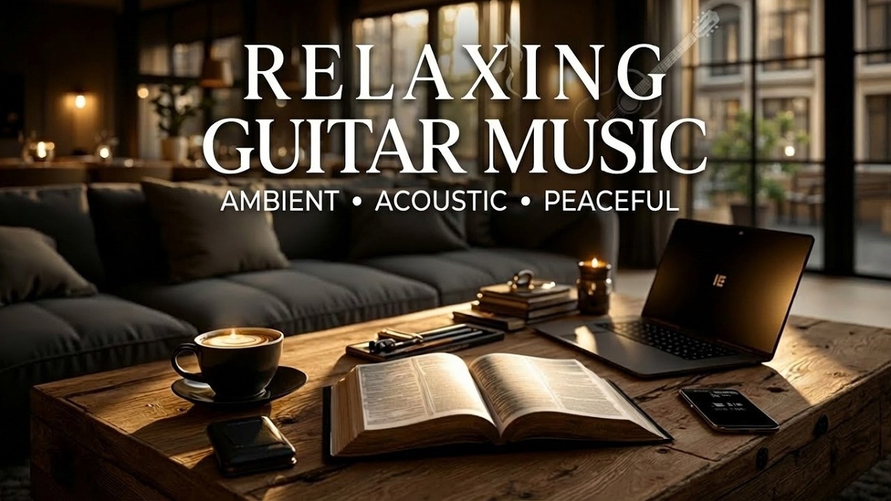 Calm Guitar Instrumental & Cozy Guitar Music - Best Relaxing Guitar Playlist for Studying