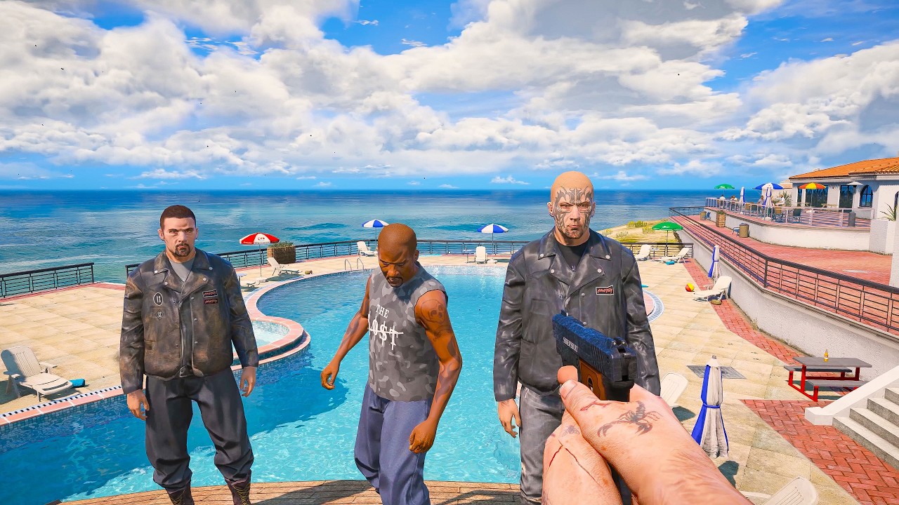 GTA 5 - Замедленная съемка и эпические убийства | Подборка Ragdolls #323 | Физика Euphoria