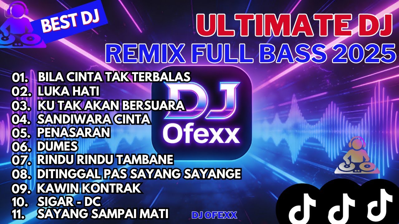 ULTIMATE DJ REMIX FULL BASS &ndash; DJ Viral 2025 | Bass Paling Nendang & Jedag Jedug Nonstop